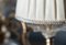 Delta Quattro 5-Light Crystal Table Lamp in Silver Finish 7