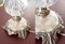Delta Quattro 5-Light Crystal Table Lamp in Silver Finish 2