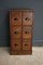 French Oak Apothecary Cabinet, 1930s 1