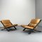 Set of Cognac-Colored Leather DS80 Armchairs by de Sede, Switzerland, 1970s, Image 1