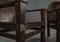 Set of Armchairs with Soul in Pinewood, 1940s, Image 14