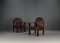 Poltrone con anima in pino, anni '40, set di 2, Immagine 2