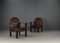 Set of Armchairs with Soul in Pinewood, 1940s, Image 1