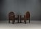 Poltrone con anima in pino, anni '40, set di 2, Immagine 4