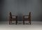 Set of Armchairs with Soul in Pinewood, 1940s, Image 6