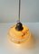 Scandinavian Functionalist Ceiling Lamp in Brass and Marble Glass, 1940s 6