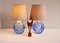 Mid-Century Modern Table Lamps in Blue by Börne Augustsson for Åseda, Sweden, Set of 2 4