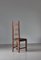 Art Nouveau Scandinavian Skönvirke Chairs in Carved Oak, Denmark, 1930s, Set of 4 12