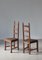 Art Nouveau Scandinavian Skönvirke Chairs in Carved Oak, Denmark, 1930s, Set of 4 13