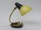 Italian Table Lamps in Brass Lacquered in Yellow and Black, 1950s, Set of 2 13