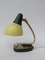 Italian Table Lamps in Brass Lacquered in Yellow and Black, 1950s, Set of 2 7