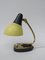 Italian Table Lamps in Brass Lacquered in Yellow and Black, 1950s, Set of 2, Image 7
