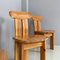 Mid-Century Modern Italian Wood Chairs attributed to Mario Marenco for Mobilgirgi, 1970s, Set of 10 5