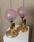 Vintage Hollywood Regency Style Table Lamps, Italy, 1960s, Set of 2 6