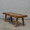 Vintage Hungarian Oak Butcher's Block Coffee Table 2