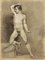 Eduard Braun, Academic Life Study Drawing of a Male Nude Half Kneeling Pose, 1800s, fusain & crayon & papier, encadré 2