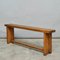 Small Vintage Pine Benches, Set of 2, Image 1