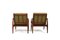 Set of Vintage Paper Knife Easy Chairs by Kai Kristiansen for Magnus Olesen, 1960s 4