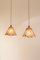 Lampes à Suspension Vintage en Teck & Corde de Temde, Suisse, Set de 2 4