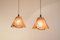 Lampes à Suspension Vintage en Teck & Corde de Temde, Suisse, Set de 2 3