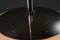 Big Bauhaus Nickel Pendant with Original Glass Shade, Germany, 1920s 5