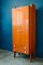 Italian Modernist Design Wardrobe in Wood with Compass Feet 2