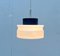 Mid-Century Space Age German Glass Pendant Lamp from Staff, 1970s 3