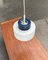 Mid-Century Space Age German Glass Pendant Lamp from Staff, 1970s 4