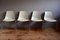 Mid-Century 224 Fiberglas Chairs by Georg Leowald for Wilkhahn, Set of 4 1