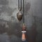 Vintage French Brass Pulley Pendant Lamp, Image 2