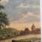 Léonor Simon Desaulx, Country Landscape with Tree and Village, 1810, Glass & Wood & Paper, Framed 3