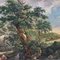 Léonor Simon Desaulx, Country Landscape with Tree and Village, 1810, Glass & Wood & Paper, Framed 4