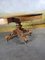 Vintage Table in Walnut with Central Leg, Image 4