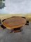 Vintage Table in Walnut with Central Leg, Image 1