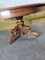 Vintage Table in Walnut with Central Leg, Image 6