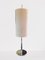 Vintage Staff Leuchten Style Table Lamp in Chrome Metal and Fabric, 1989 1
