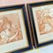 Francesco Bartolozzi after Francis Wheatley, Autumn and Summer Portraits, 1780, Engravings, Framed, Set of 2 5