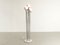Vintage Floor Lamp with Three Chrome Spots on a White Base by Goffredo Reggiani 3