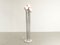 Vintage Floor Lamp with Three Chrome Spots on a White Base by Goffredo Reggiani, Image 3