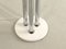 Vintage Floor Lamp with Three Chrome Spots on a White Base by Goffredo Reggiani, Image 11