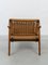 Sillón vintage de cuerda tejida al estilo de Hans Wegner, años 60, Imagen 9