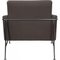 3301 Lounge Chair in Grey Fabric by Arne Jacobsen, 1990s, Image 3