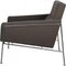 3301 Lounge Chair in Grey Fabric by Arne Jacobsen, 1990s, Image 4