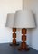 Lampade da tavolo Mid-Century moderne in teak di Möllers Armatur, Svezia, set di 2, Immagine 9