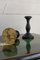Marbled Spheres with Pedestals in Wood, 1950s, Set of 2 3