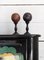 Marbled Spheres with Pedestals in Wood, 1950s, Set of 2 4