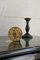 Marbled Spheres with Pedestals in Wood, 1950s, Set of 2 2