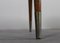 Round Coffee Table in Walnut and Metal attributed to Gio Ponti, Italy, 1950s, Image 5