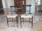 Set of Chiavarina Campanino Chairs with Hand-Embroidered Seats from Fratelli Levaggi, 1960s, Image 1