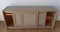 Langes skandinavisches Sideboard aus Holz, 1980er 5